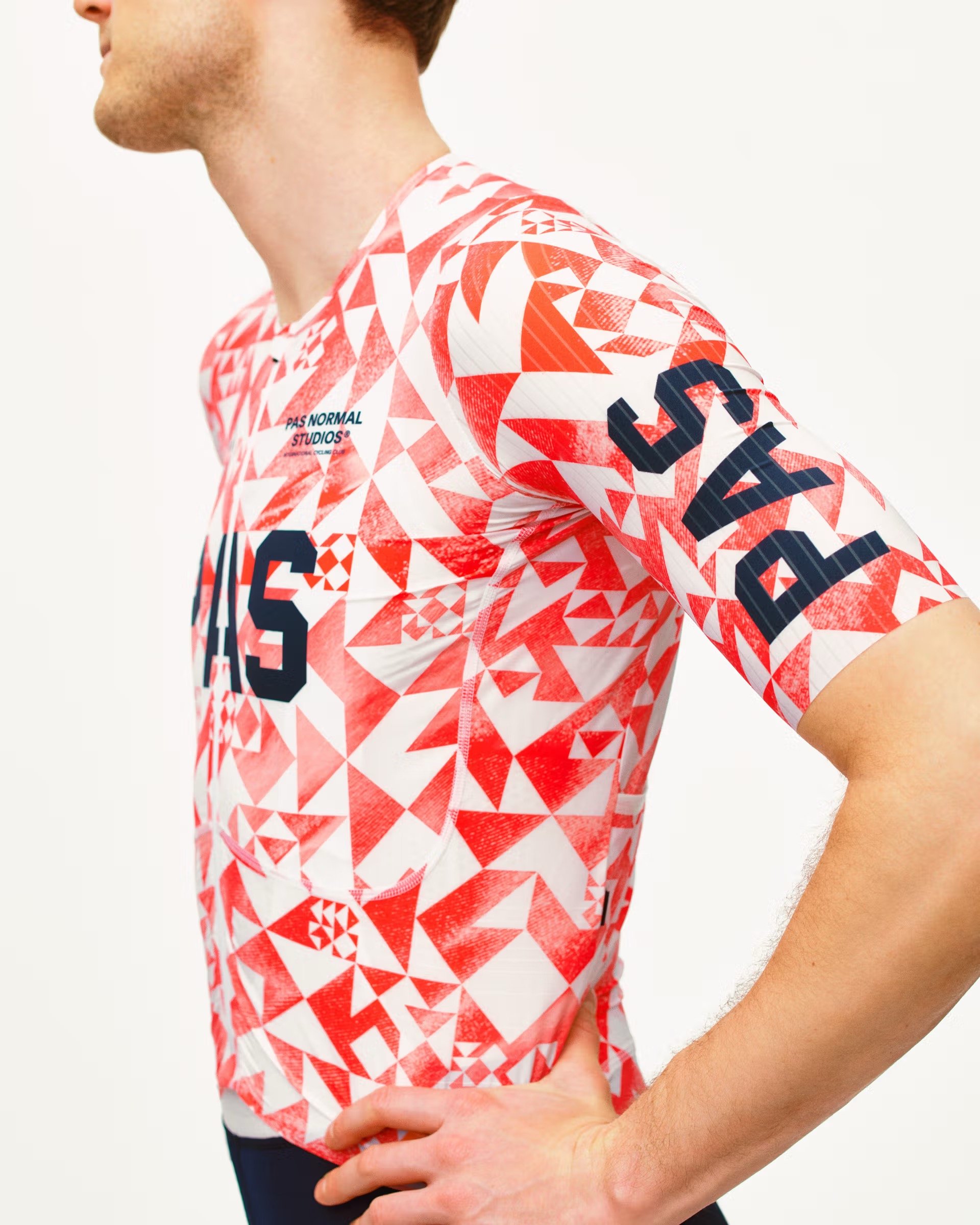 PAS NORMAL STUDIOS Solitude Mesh Jersey White Men — Cycle